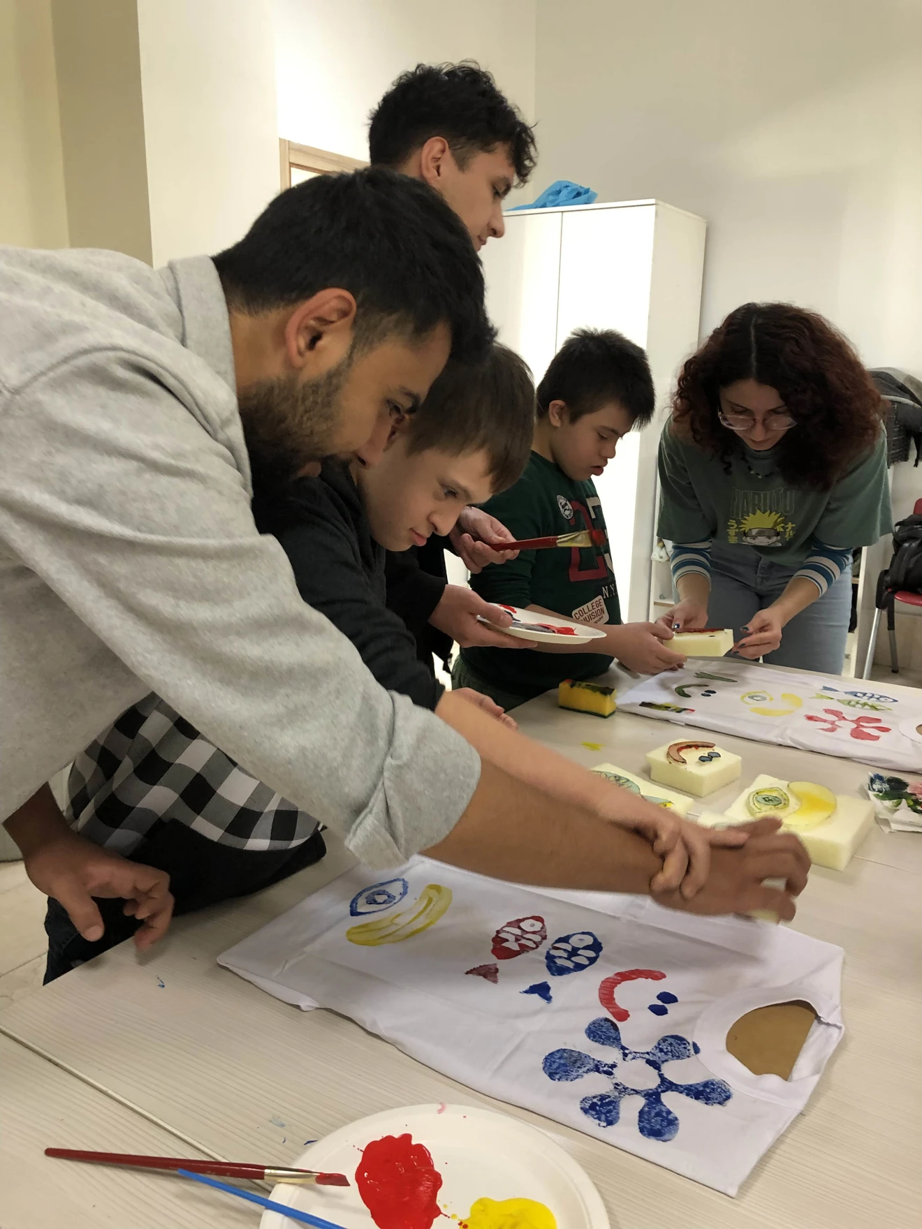 “Birlikte” Tişört Baskı Atölyesi Şenlendi